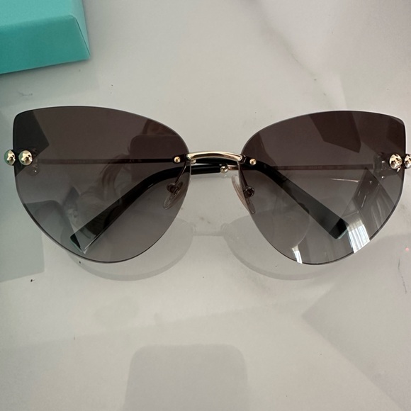 Tiffany & Co. 
Brand new pair
Dark gray with gold details - Picture 1 of 6